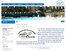 Tablet Screenshot of 300clubswimandtennis.org